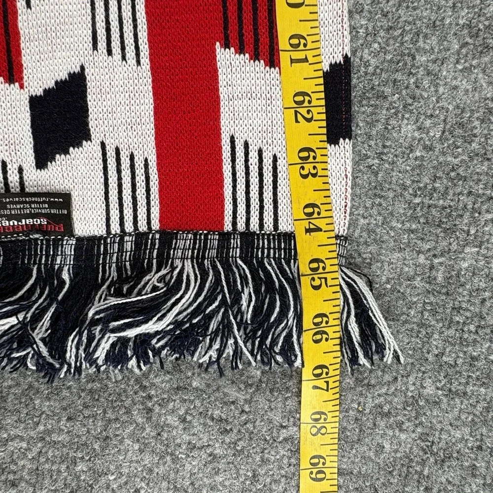 U.S. Soccer Insider Scarf 2019 USA Soccer Knit Fringe Red White Blue Fan Gear